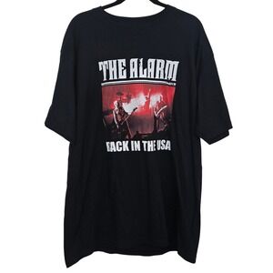 Vintage 2004 The Alarm Tour T Shirt Back In The USA XL MMIV Concert Band Tee